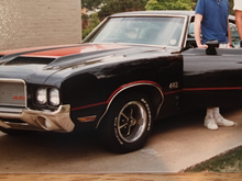 1987 OAI hood added, Car painted, engine rebuilt by this time.  Car was sold later that summer.