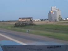 ...entering Moose Jaw SK...