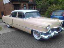 1954 Cadillac Fleetwood restored by myself.