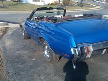 1970 Cutlass Supreme convertible