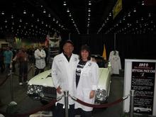 Jeff, Annette and the Miss 1970 Indy Pace Car