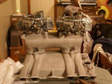 Out of the box, the new Holley carbs were garbage. I sold them and put on an old set of -4's much better carb castings.