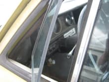 Vent window, and I remember those gauges.  You can barely see them, but there is a small group of gauges that was placed there by my friend soon after he got it from me. I put the same set in my car soon after.
