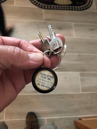 Original keys I guess and keep Bob from dealership