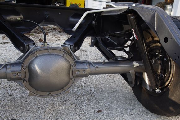 Finished frame from the back end...