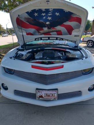 Very patriotic guy, don't know how he did it though