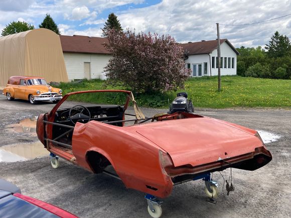 Off to a body shop for new GM quarters