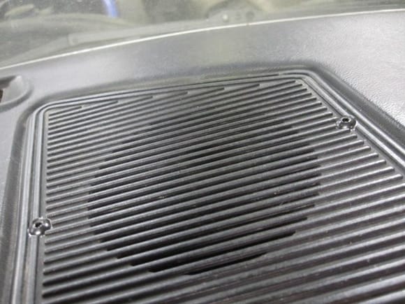 Modified front dash grills