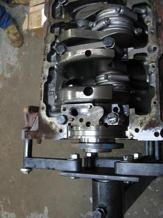 Ported Oil Pump Mounting
