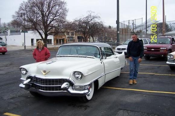 Our other ride -
The Gray Lady
A 1955 Cadillac Coupe de Ville