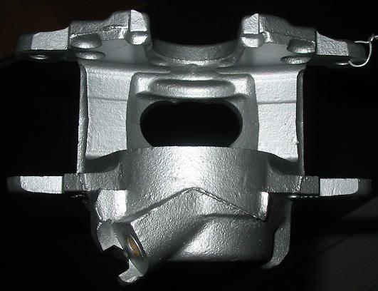 caliper after paint