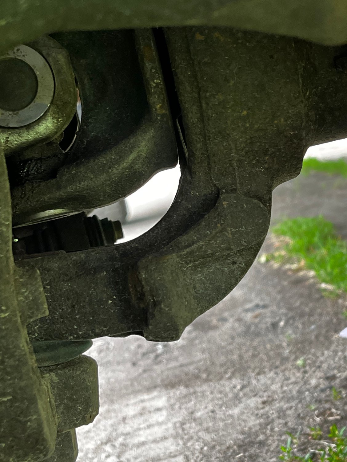 Front axle replacement