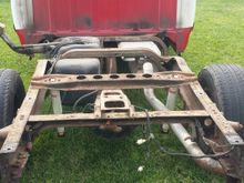 Will wire brush frame and use por 15 on it.