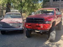 Size difference to my 75 Chevy C20.