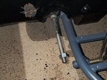 Tie rod didnt have a lot of threads in the rod end. 