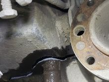 So this is the old TransferCase and to be straight forward ive never had to deal with a transfercase  before ive never actually had to ask for advice or help especially on these sites so there ya go 1STAR!... 
I wasn't sure if it made any difference about the gears or any of it but with the speedometer sensor idk if anyones looked at and the number on it but i forgot to mark it so it got twisted and when i put the end off the old transfercase onto the new one i put on the clips and the sleeve
