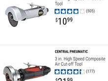 The cheap one did the job, but it uses a lot of air.