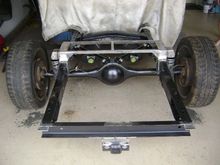All bolted back together with the hitch tacked in. The hitch is 2" lower now. 