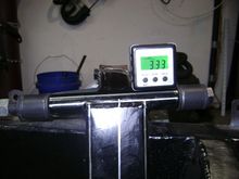 Drivers side. Should be around 5 degrees. 