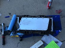 I don't have a picture of the old one but it wasn't blown out or broken anywhere.