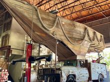 The only alignment shop in Northern California that can accommodate us. Vehicle weighs 11650lbs in road trim (no sound system, no inverter/batteries), toolbox full of spares: pwr strng, fuel, and water pumps; alt; all hoses, gasket kit, u-joints, mstr cyl. Body odd flat white rattle can (continuous touch up) and covered with over 3000 submersible WS2812 individuals addressable RGB LEDs