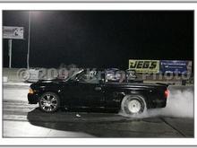drag racing at LVMS