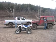 this is our dodge and 4-wheeler. And the Yoter.