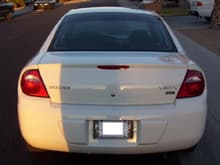 The rear shot when I first got it