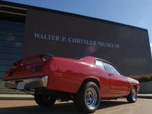 1972 Dodge Demon 340 at the Chrysler Museum