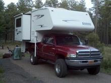 98 with camper