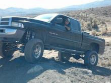 Only thing killed on this hunt was my paint job and a couple shocks
