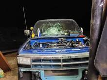 Alternator goes here? Anger management goes there. 
