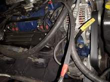 Motor has been rebuilt & all gasket replaced. Then i painted it blue while i had it out.