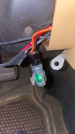 Dashboard Lightbulb
