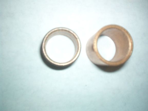 left-old bushing
right -replacement bushing