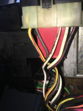 Along with this plug which goes to the steering wheel lock?? 