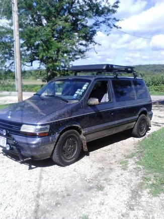 Who says a van can't go off-road?