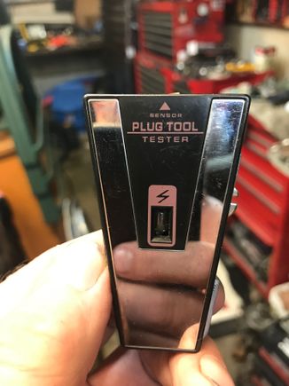 You just hold the tip up against the plug wire. 
Sometimes lit up the whole window and sometimes only half way. 
 Btw I think someone asked about the coil..
 I just replaced it 3 years ago with a brand new one but it could have been made in China or Mexico on a Friday night shift. 
 I guess my next step is to check if power is still going to the coil after it dies. Thanks Again 🙏🏻