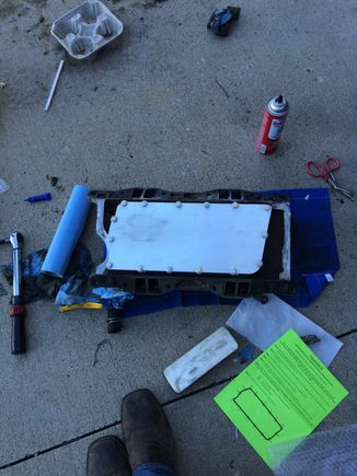 I don't have a picture of the old one but it wasn't blown out or broken anywhere.