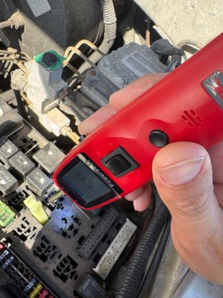 Confirmed key on engine off getting low voltage pin 85