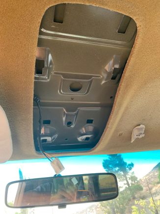 2000 Dodge Ram Sport 4x4 Console opening and mirror