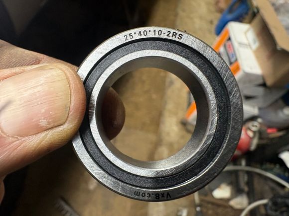 This is the non-standard chinese bearing I was planning on using. Not sure just yet ...