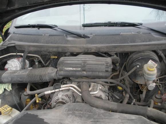 Engine before