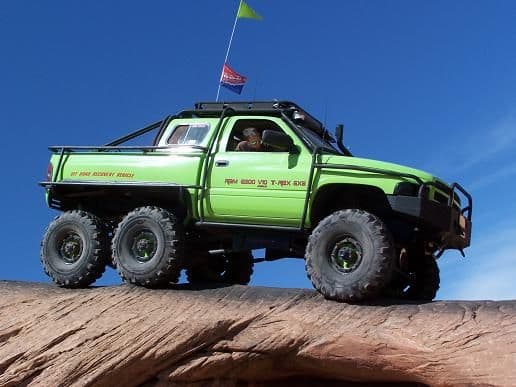 Dodge T-Rex 6x6.   Dodge should have kept the project and built these.