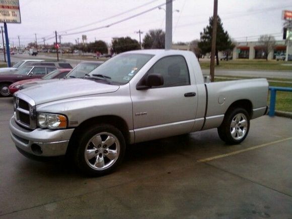 Sitting outside the transmission shop waiting for a shift kit.