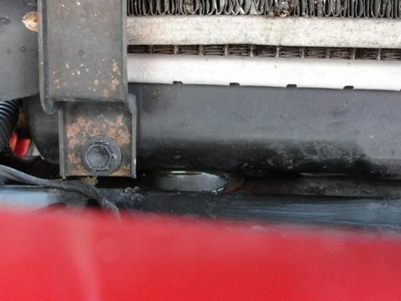 Coolant leak