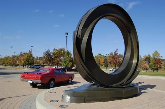 1972 Dodge Demon 340 at the Chrysler Museum