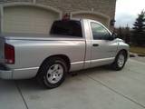 2004 Ram 1500 2DR 2WD. 5.7L Hemi. Lowered, Custom locking tonno cover, Gibson side exhaust and AEM brute force CAI