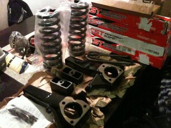 7" CST lift kit