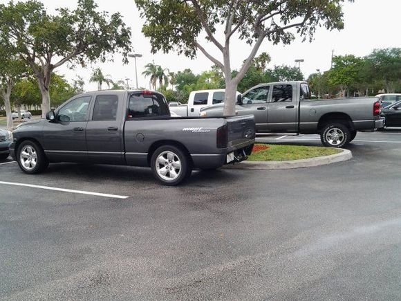 NEXT TO A 2500...LIKE MY HEMI BETTER =)